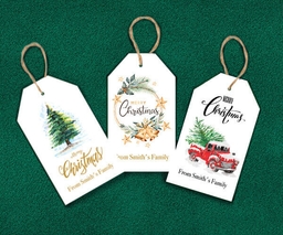 Custom Christmas Hangtags