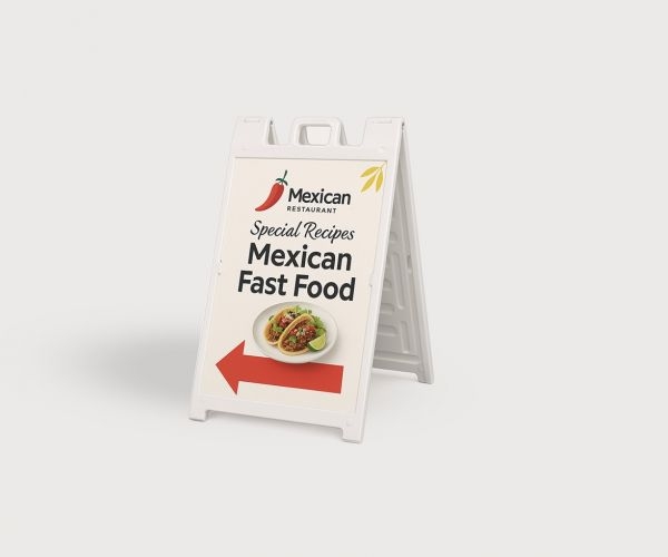 A-Frame Sidewalk Sign