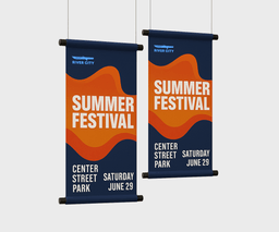 Blockout Vinyl Banner