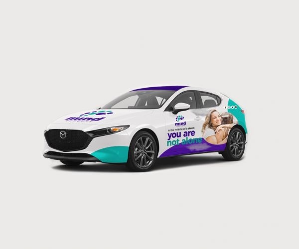 Custom Sedan Car Wrap