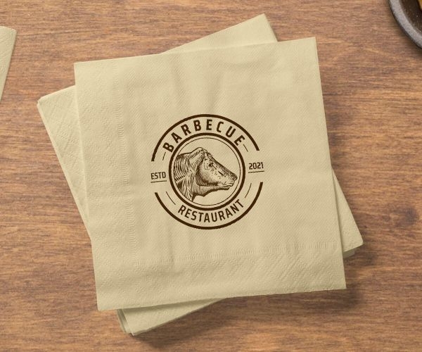 Custom Logo Napkins