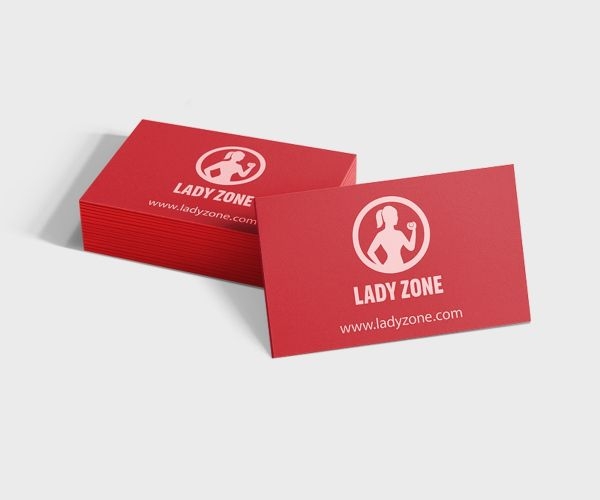 Edge Painted Business Card