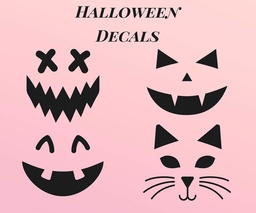 Spooky Pumpkin decals