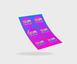 Kiss Cut Stickers Sheets
