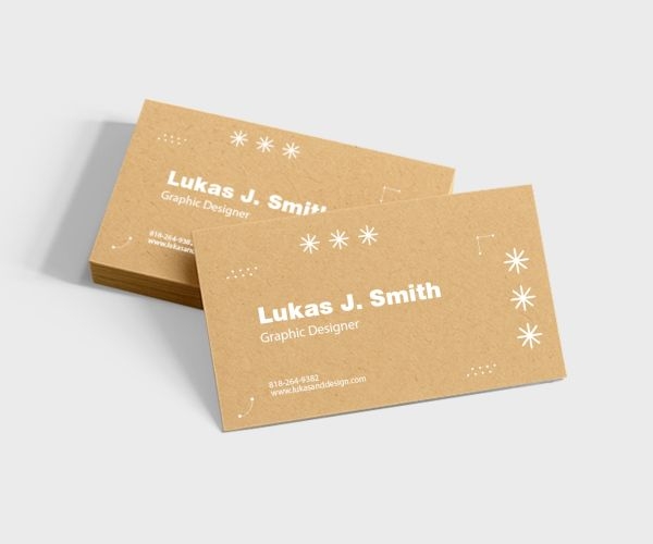 Kraft Business Cards