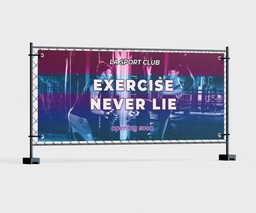Mesh Banner Print