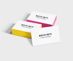 Custom Painted Business Card