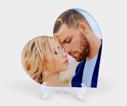 Heart Shape Acrylic Photo Frame
