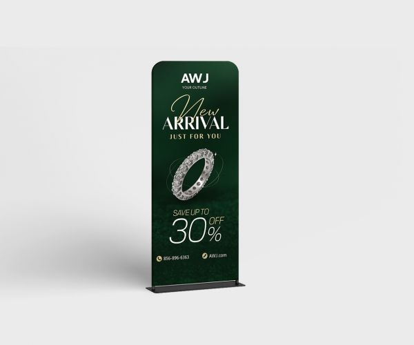 Tension Fabric Banner Stand