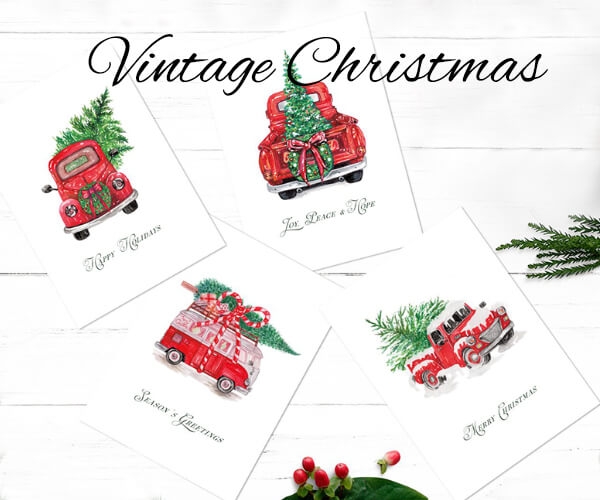 Christmas greeting cards