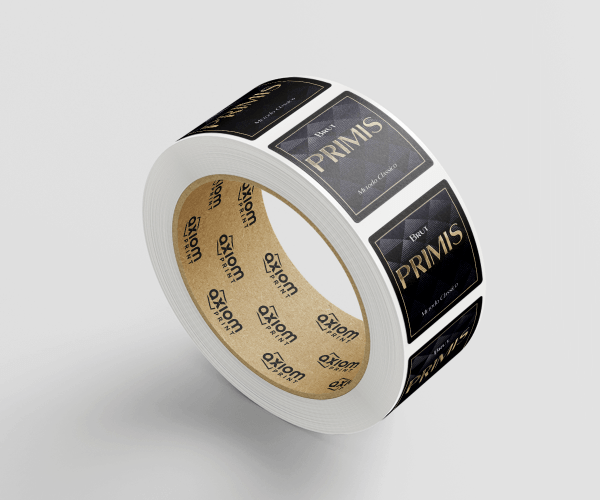 Raised Spot UV Roll Labels