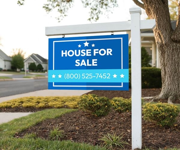 Real Estate Sign Post Printing