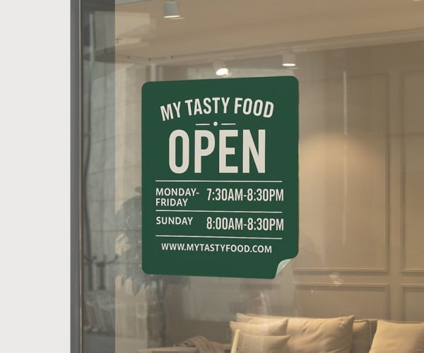 window cling