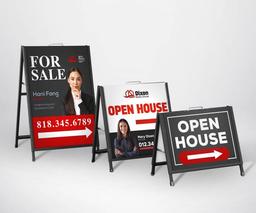 Real Estate Open House Sign