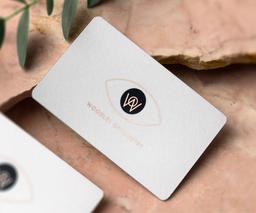 Foil Rose Gold Business Card