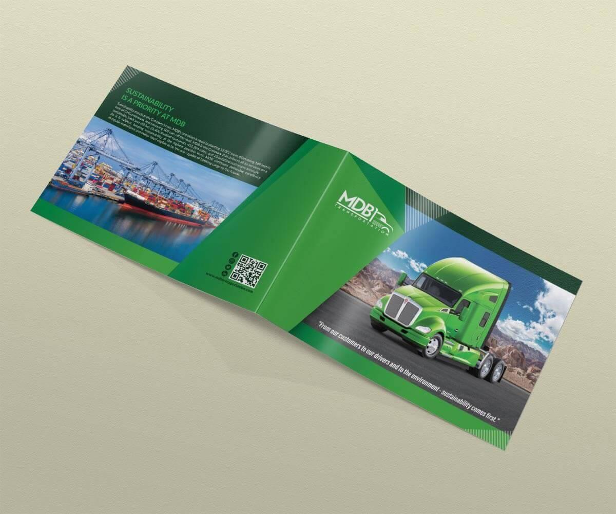 Half Fold Brochure