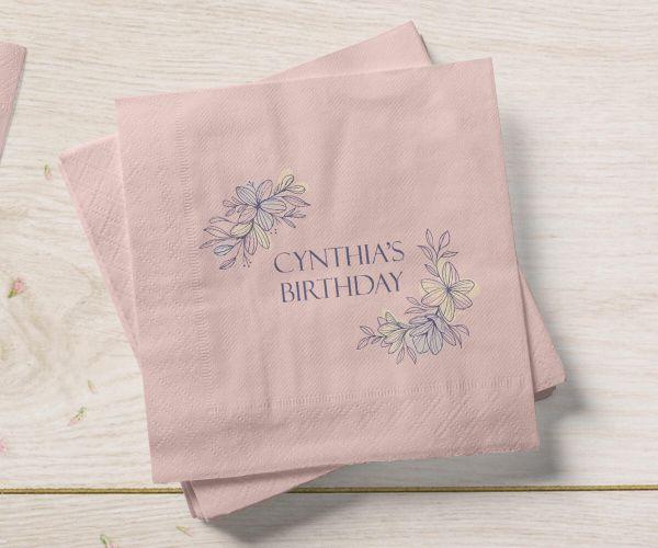 Coctail Napkins Printing