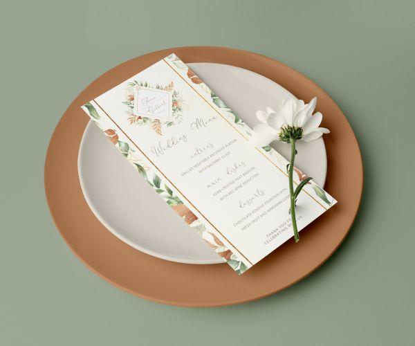 Menu Cards Printing