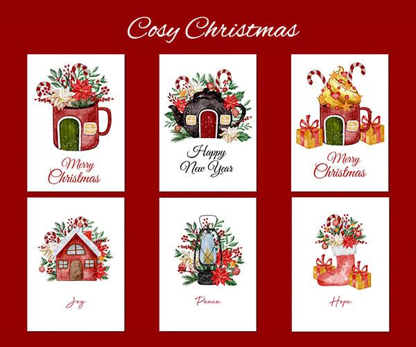 Holiday card sets