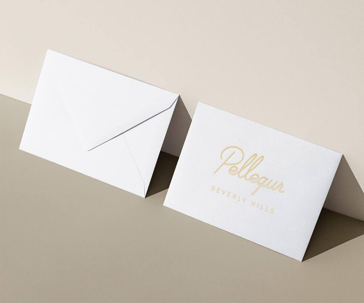 Gold Foil Envelope