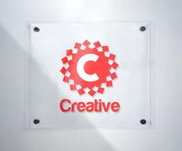 acrylic business sign