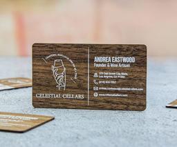 Wooden Business Cards