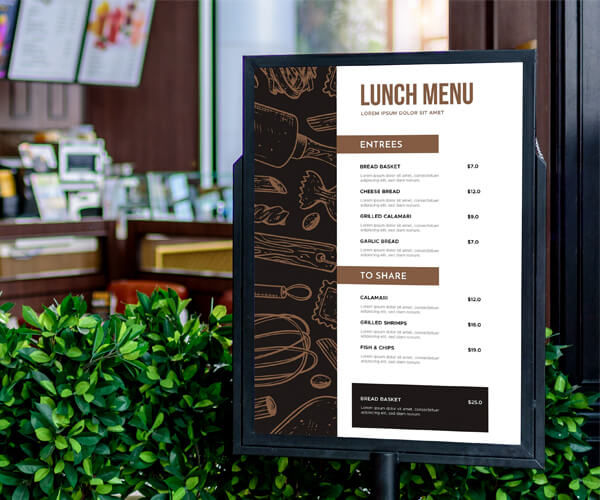 Printing Solutions For Restaurants