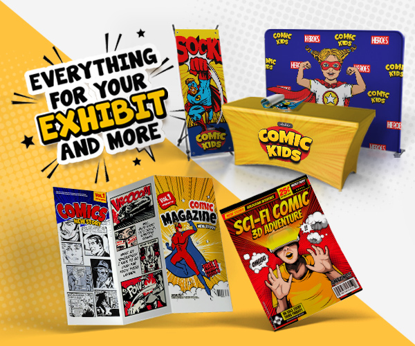 Be The High Spot of Comic Con 2023 With These Printed Essentials By
