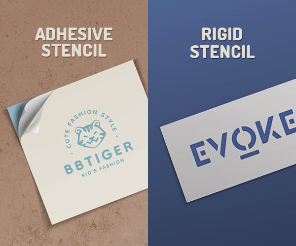The Best Stencils for Signs: Rigid vs Adhesive Vinyl - AxiomPrint
