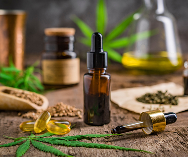 CBD products packaging