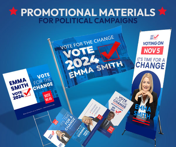 Promotional Materials for Political Campaigns