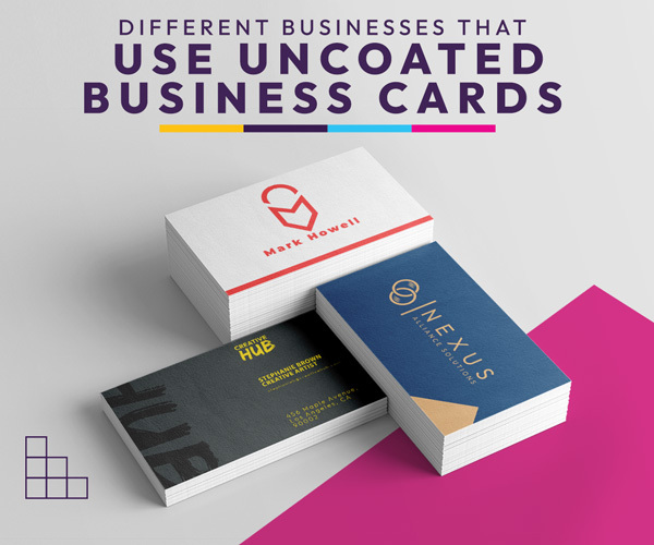 Uncoated Business Cards by AxiomPrint